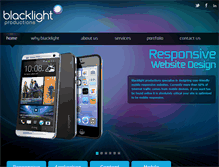 Tablet Screenshot of blacklight.com.au